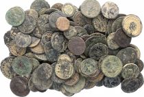 Roman Empire Lot of 10 Roman coins in bronze