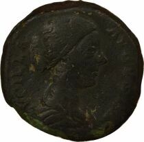 Roman Empire Lucilla - Sestertius, Fecunditas - 166 / 169 Rome