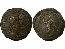 Roman Empire Macrinus - Denarius, Standing Securitas - 217 Rome