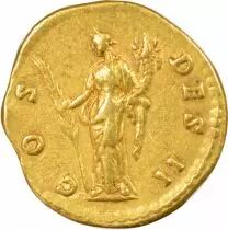 Roman Empire Marcus Aurelius - Gold Aureus, Hilaritas - 140 / 144 Rome