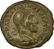 Roman Empire Maximinus Thrax - Denarius, Fides - 236 Rome