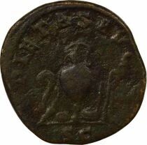 Roman Empire Maximus Caesar - Sestertius, Pontifical Instruments - 236 / 237 Rome