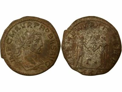 Roman Empire Probus - Antoninianus, Emperor & Jupiter - 280 Antioch