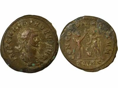 Roman Empire Probus - Antoninianus, Victory & Emperor - 280 Cyzicus