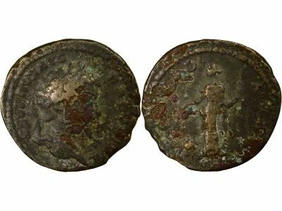 Roman Empire Septimus Severus - Fouree Denarius, Providentia - IIIrd Century