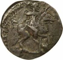 Roman Empire Septimus Severus - Silver Denarius, Emperor on Horseback - 197 Laodicea ad Mare