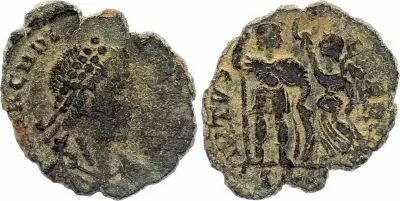 Roman Empire Suleiman II - Fals, Dat� - 595 AH
