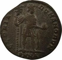 Roman Empire Theodosius I - Maiorina, Standing Emperor - 392 / 395 Nicomedia