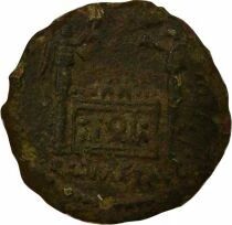 Roman Empire Tiberius - As, Altar of Gauls - 12 / 14 Lugdunum