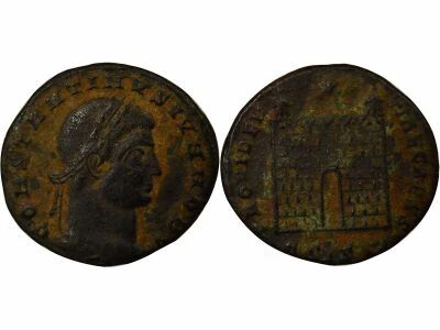 Roman Empire Valentinian I - Nummus, Standing Emperor - 364 / 367 Constantinople