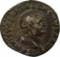 Roman Empire Vespasian - Silver Denarius, Capricorns -  79 / 80 Rome