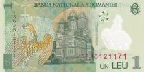 Romania 1 Leu - Nicolae Iorga - Polymer - 2013 - Serial J - P.117h