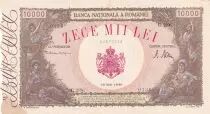 Romania 10 000 Lei - Women & Childs - 28-05-1946 - Serial C.2196 - P.57