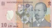 Romania 10 Lei - Nicolae Grigorescu - Maison - Polymer-  2010 - Series 106A