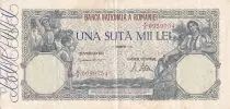 Romania 100 000 Lei - Women- Agriculture - 20-10-1946 - Serial X.2 - P.58