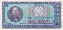 Romania 100 Lei - Nicolae Balcescu - 1966 - Serial F.0213 - P.97