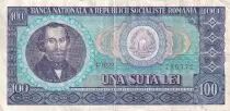 Romania 100 Lei - Nicolae Balcescu - 1966 - Serial F.0222 - P.97