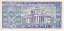 Romania 100 Lei - Nicolae Balcescu - 1966 - Serial F.0236 - P.97