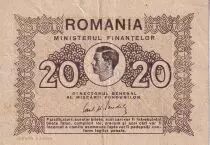 Romania 20 Lei - King Michael - 1945 - P.76