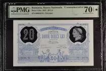 Romania 20 Lei - Romania - Banca Nationala \ Commemorative\  - 2021 - PMG 70 EPQ