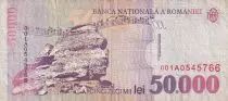 Romania 50 000 Lei - George Enescu - 2000 - P.109