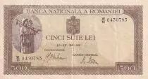 Romania 500 Lei - Farmers - 1942 - Serial W.10 - P.51