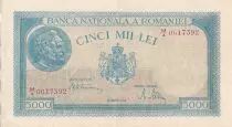 Romania 5000 Lei - Trajan & Decebal - 20-03-1945 - Serial  M.4 - P.56