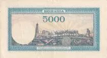 Romania 5000 Lei - Trajan & Decebal - 20-03-1945 - Serial  M.4 - P.56