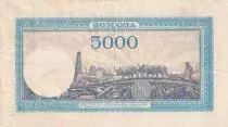 Romania 5000 Lei - Trajan & Decebal - 20-03-1945 - Serial  M.4 - P.56