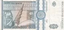 Romania 500Lei - Constantin Brancusi - 1992 - Serial G.0013 - P.101b