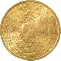 Romania Michel I - 20 Gold Lei, Lib. of the North Ardeal - 1944 Bucarest