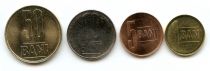 Romania SET.1 Set of 4 coins Arms