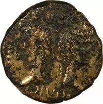 Rome - Provinces Gallia Narbonensis, Augustus & Agrippa - Dupondius - 9 / 3 BC Nemausus
