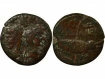 Rome - Provinces Gaule Narbonnaise, Auguste & Agrippa - Dupondius, 4e Type - 9 / 15 N&icirc;mes