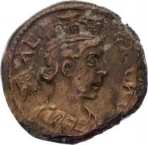 Rome (Provinces) 1 As, Alexandrie (Troade) - Tychè, Cheval (250-268)