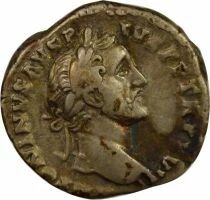 Rome Empire Antonin le Pieux - Denier Argent, Annona & Gal&egrave;re - 153 Rome
