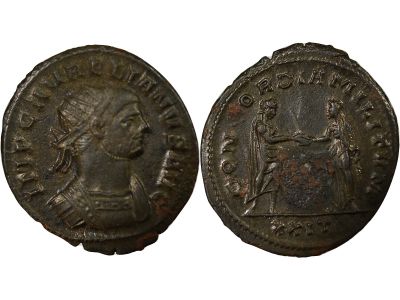 Rome Empire Antoninien - Aurlien - CONCORDIA MILITVM - Siscia
