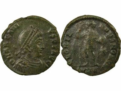Rome Empire Arcadius - Maiorina, Empereur debout - 392 / 395 Nicom�die