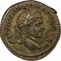 Rome Empire Caracalla - Denier, Jupiter debout & Aigle - 214 Rome