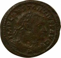 Rome Empire Constance I Chlore - AE, G&eacute;nie du Peuple Romain - 305 / 306 Tr&egrave;ves