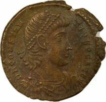 Rome Empire Constance II - Nummus, Ph&eacute;nix sur Globe - 348 / 350 Antioche