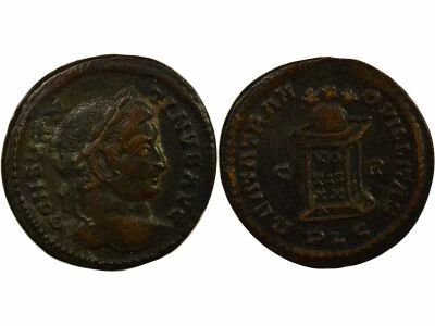 Rome Empire Constantin I - Nummus, Autel - 321 / 322 Lyon