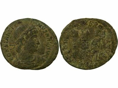 Rome Empire Constantin I - Nummus, Soldats & Etendards - 330 / 336 Nicom�die