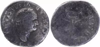Rome Empire Denier, Vespasien (69-79) - PON MAX TR P COS V