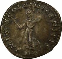 Rome Empire Domitien - Denier Argent, Minerve - 88 Rome