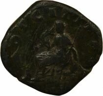 Rome Empire Etruscille - Sesterce, Pudicitia - 250 Rome