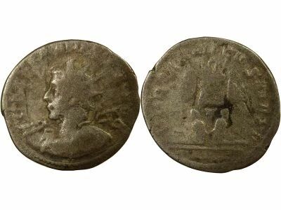 Rome Empire Gallien - Antoninien, Troph�e Germanique - 257 / 258 Tr�ves