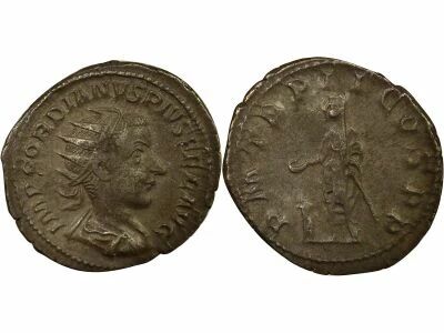 Rome Empire Gordien III - Antoninien, Empereur sacrifiant - 239 Rome