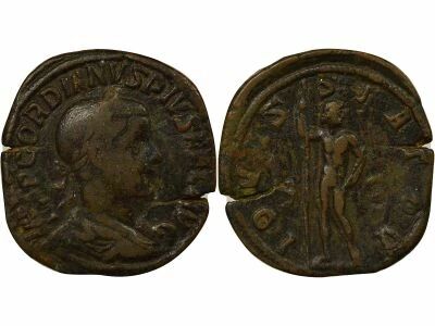 Rome Empire Gordien III - Sesterce, Jupiter - 241 / 243 Rome