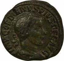 Rome Empire Gordien III - Sesterce, Jupiter - 241 / 243 Rome